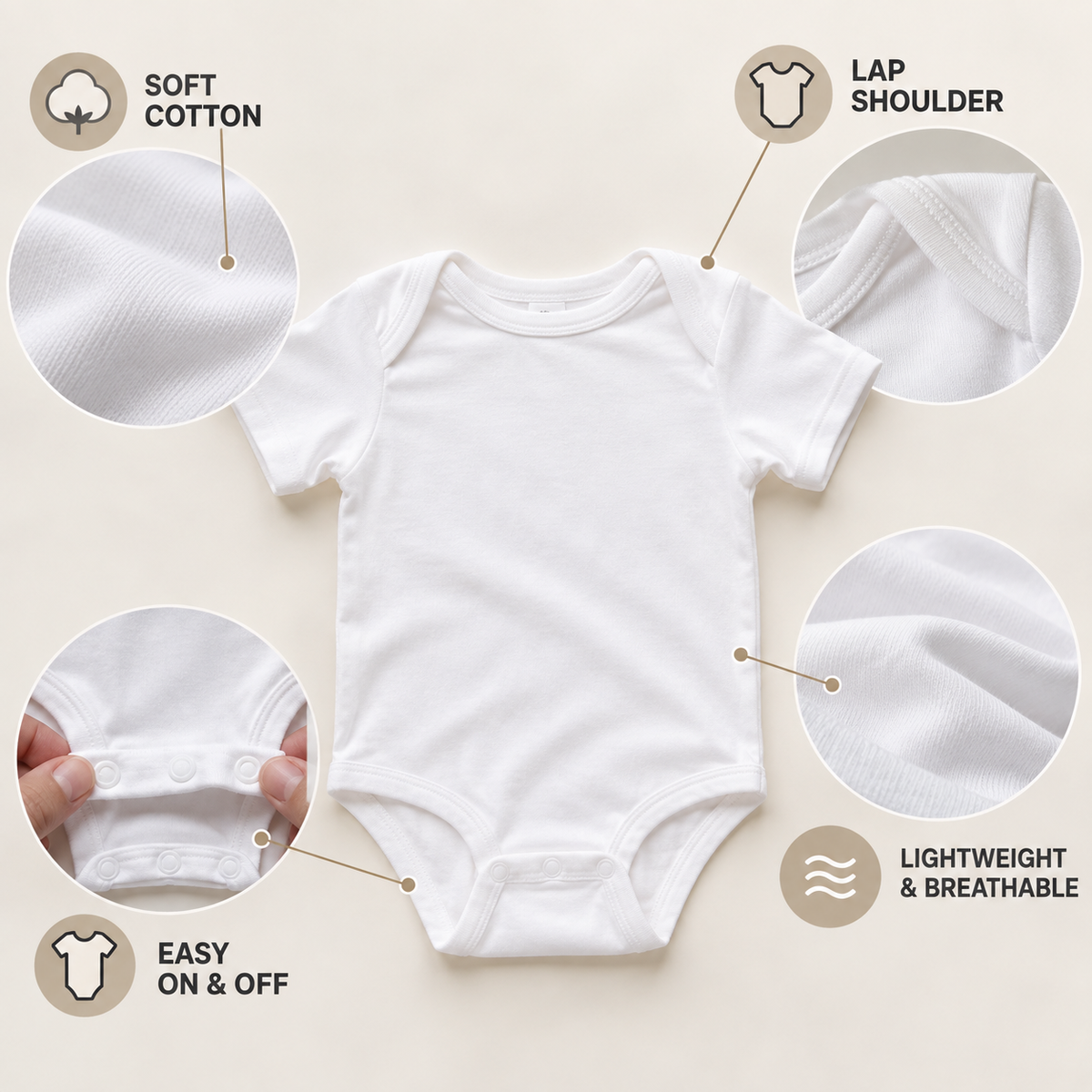 Custom Name Lil Boo First Halloween Baby Bodysuit