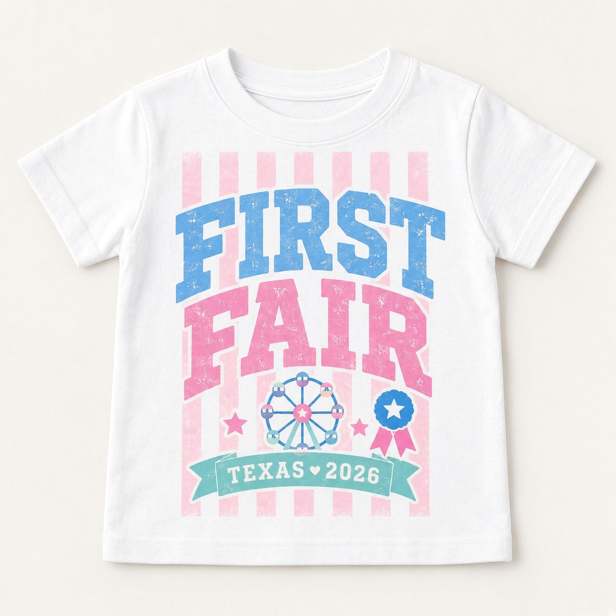 First Fair Kids Texas 2026 Comfort Color Shirt
