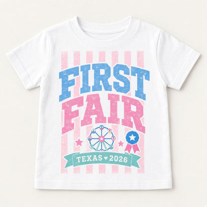 First Fair Kids Texas 2026 Comfort Color Shirt