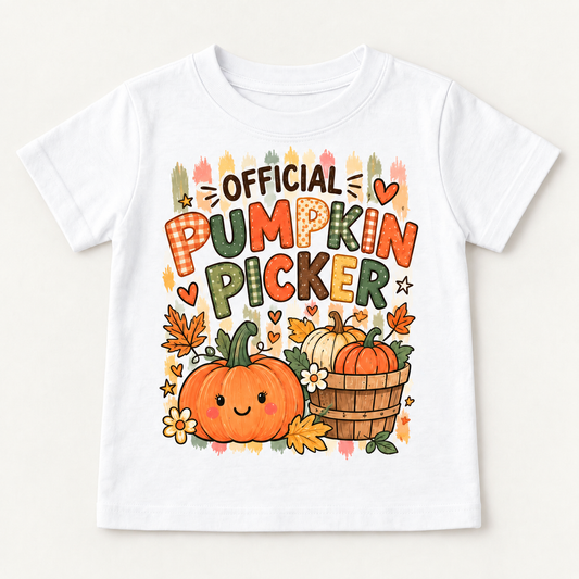 Pumpkin Picker 2026 Comfort Color Youth Shirt