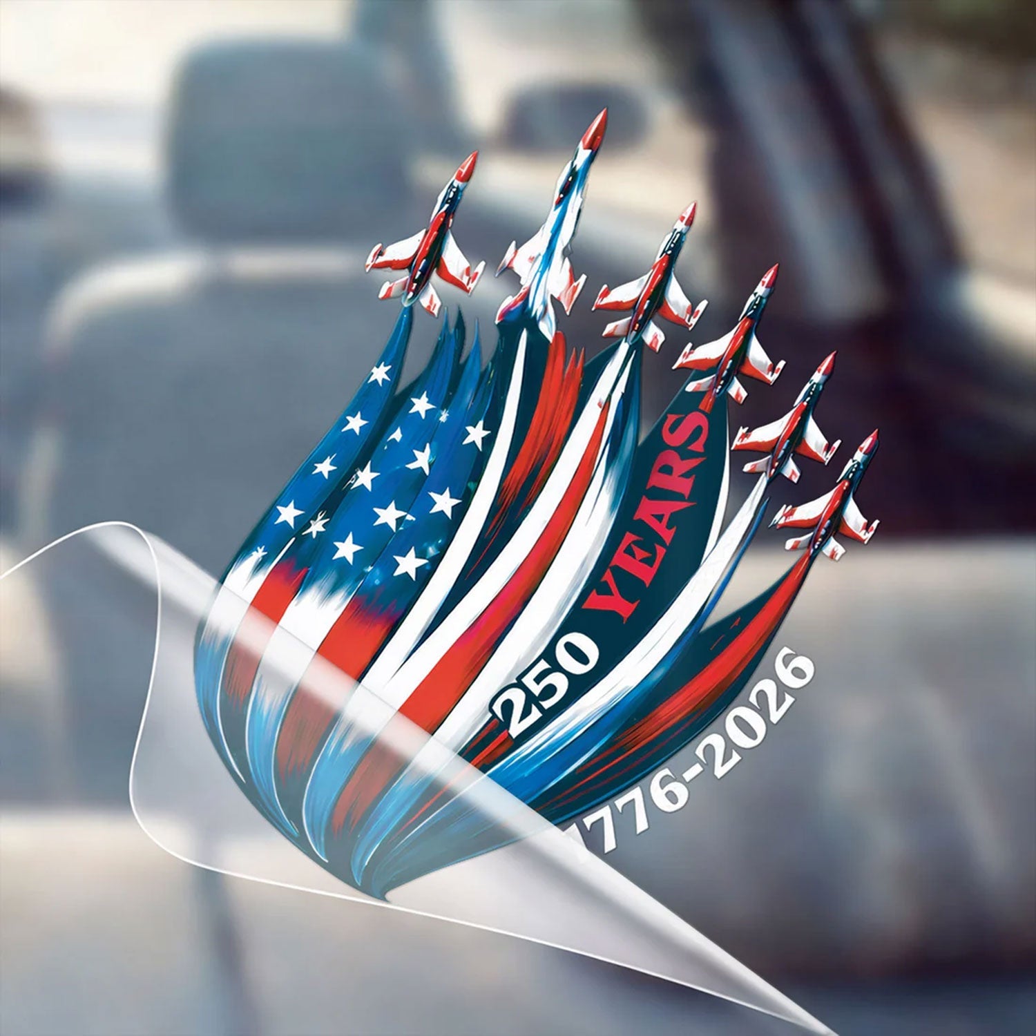 🔥 LIMITED TIME OFFER – 250th Anniversary Decal Eagle Patriotic