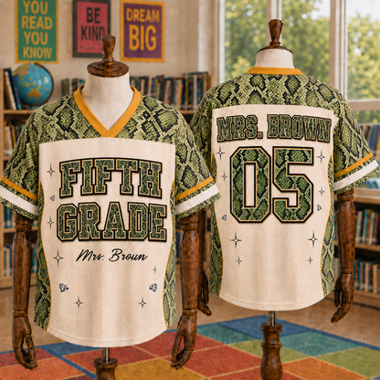 Friends Custom Animal Mesh Jersey - Python