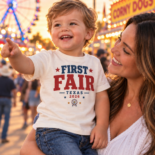 1st Fair Kids State Fair Of Texas 2026 Comfort Color Shirt
