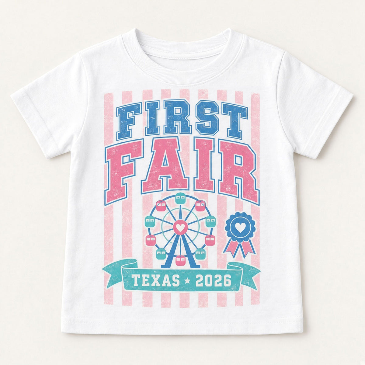 First Fair Kids Texas 2026 Comfort Color Shirt