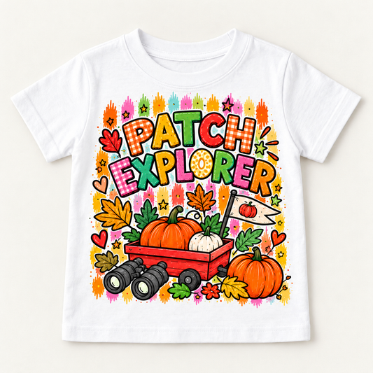 Pumpkin Patch Explorer 2026 Comfort Color Shirt