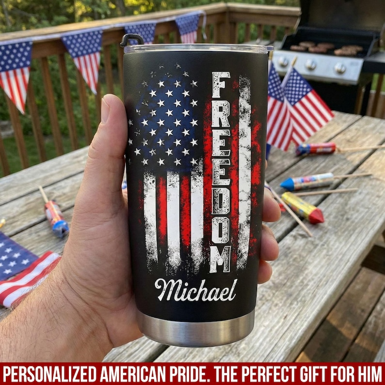 250 Years USA Tumbler for Proud Americans We The People  1776 2026 Custom Tumbler