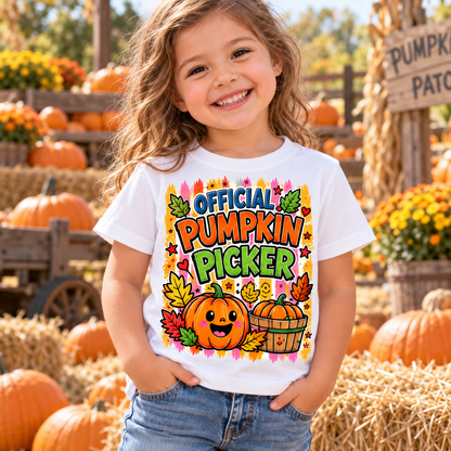 Official Pumpkin Picker Comfort Color Youth Shirt