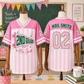 Custom Teacher Mesh Jersey, Personalized Grade Jersey