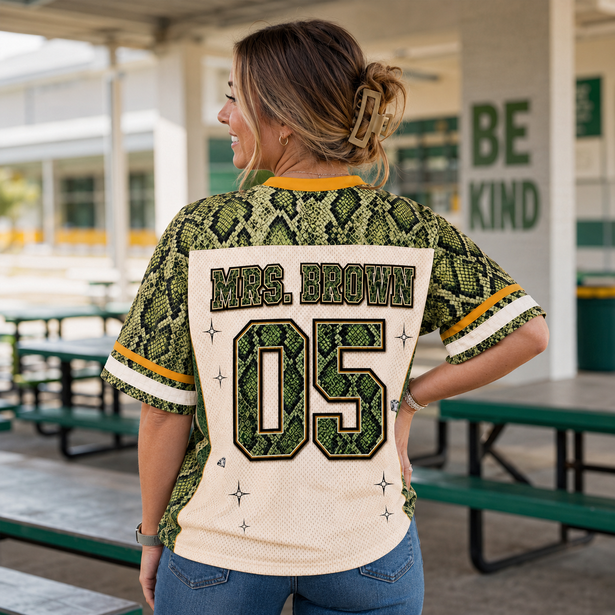 Custom Animal Safari Mesh Jersey, Wild Jungle Classroom Jersey