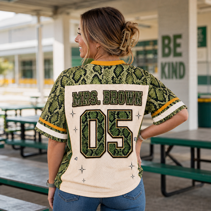 Friends Custom Animal Mesh Jersey - Python