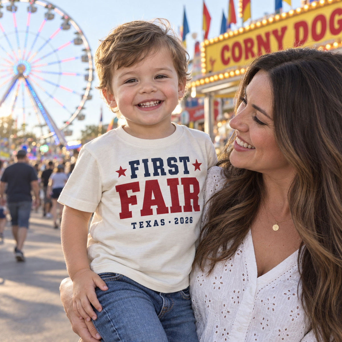 First Fair Kids Comfort Color Shirt State Fair Of Texas 2026